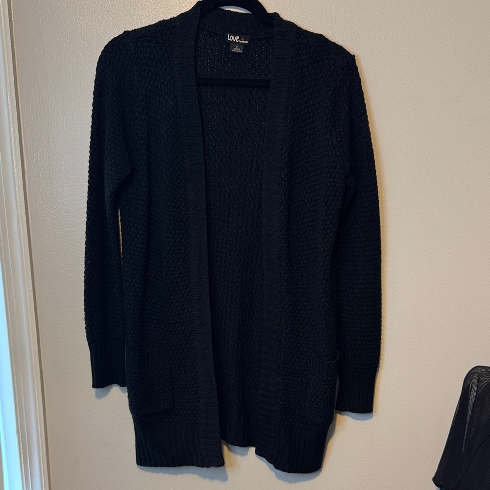 🔴Love Women's Black Cardigan Sweater